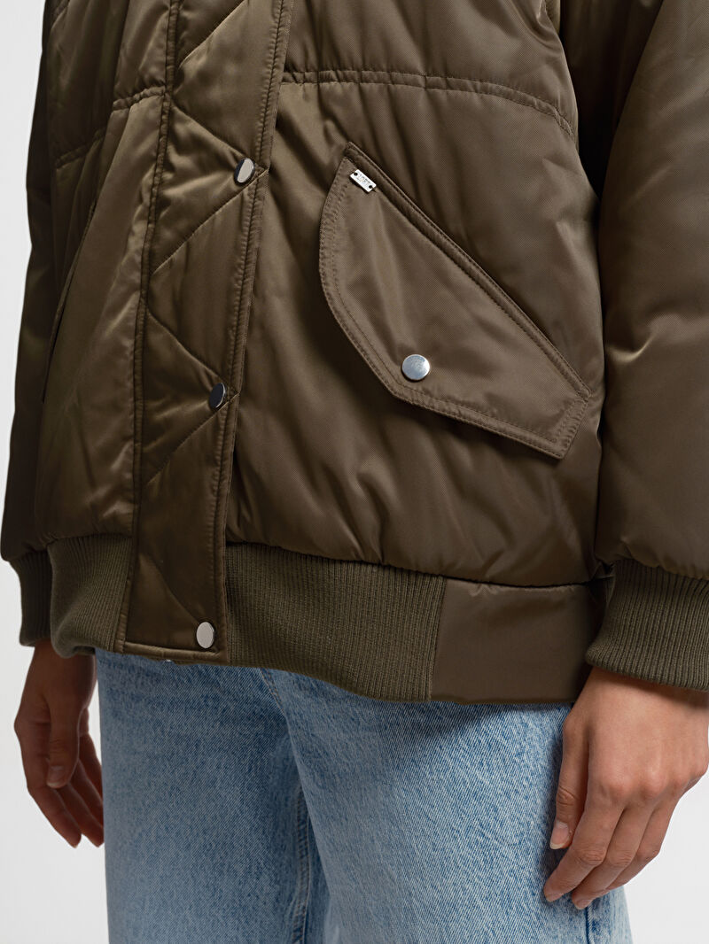 Loose Fit Kadın Mont