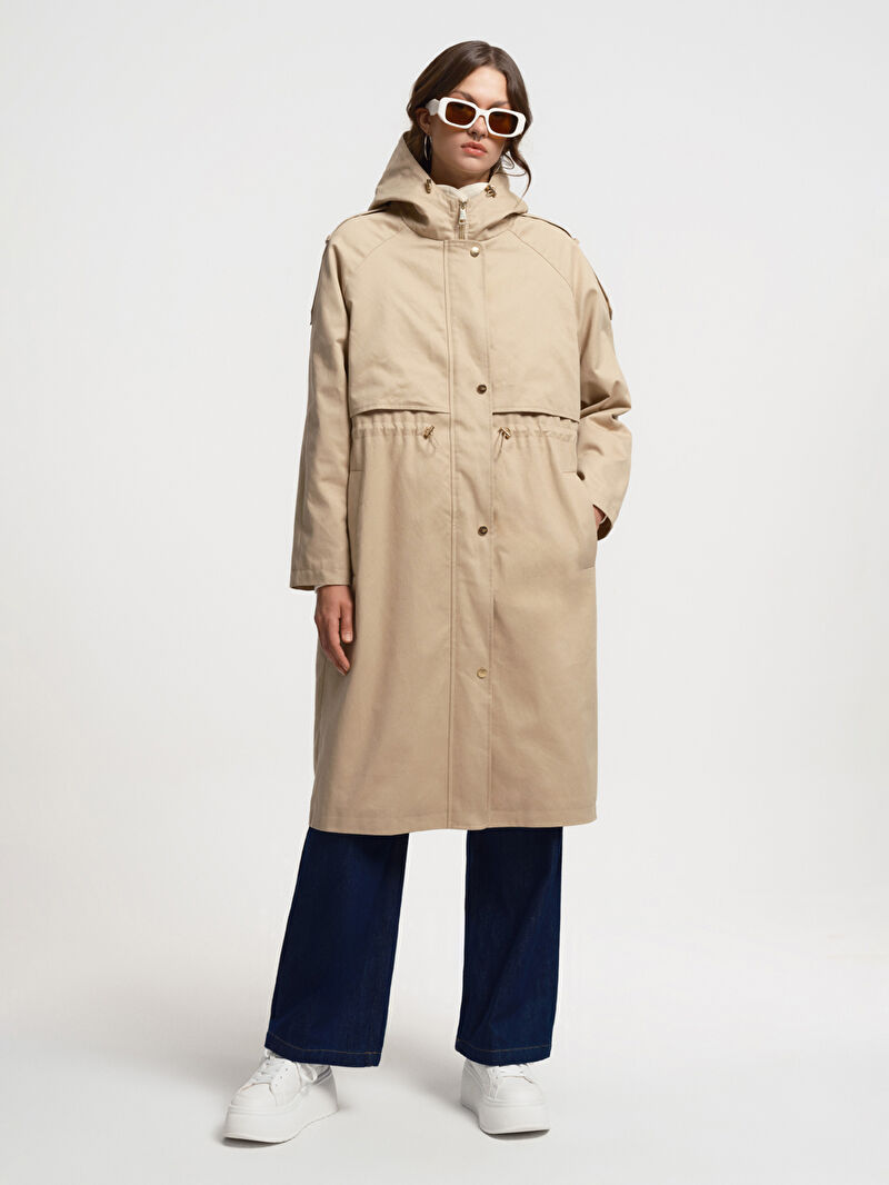 Regular Fit Kadın Trenchcoat