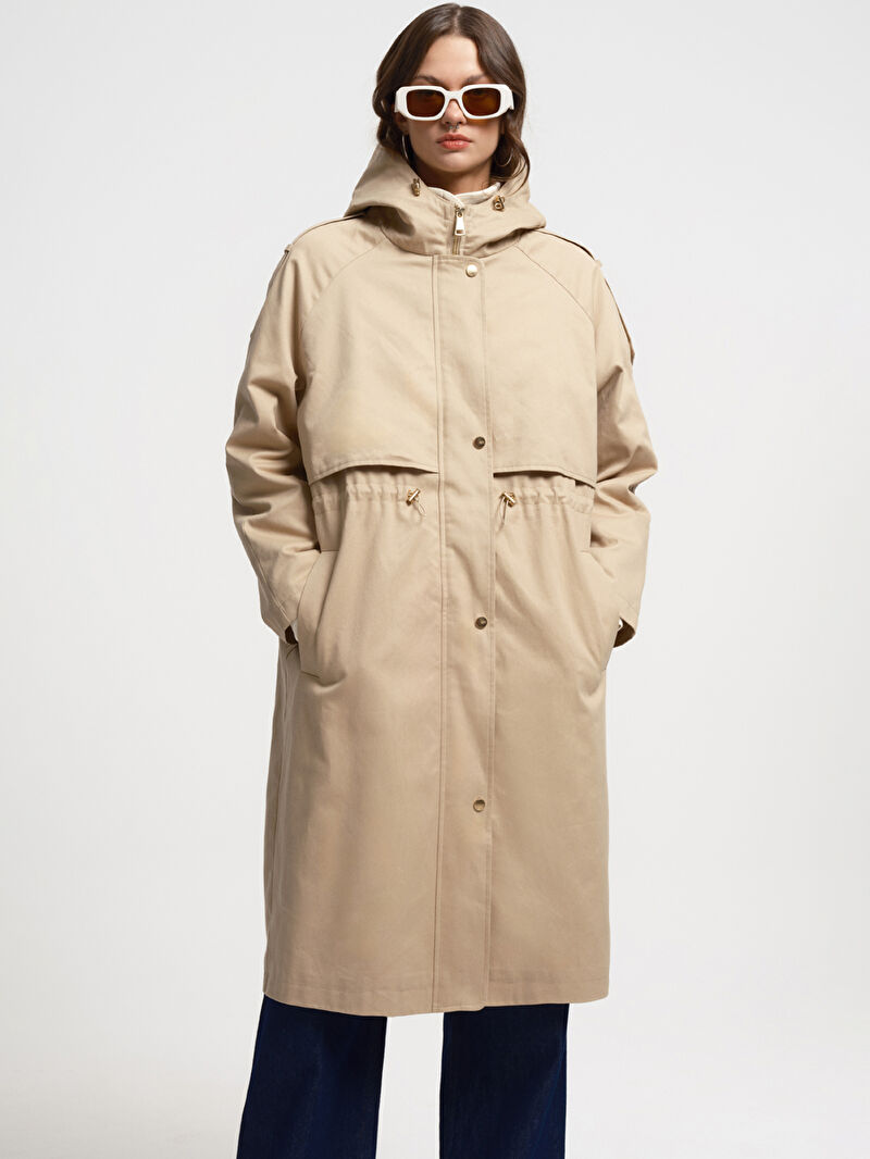 Regular Fit Kadın Trenchcoat