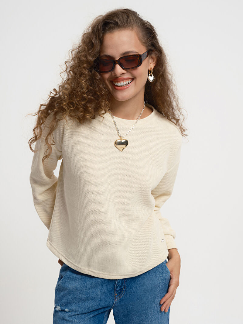 Regular Fit Kadın Sweatshirt