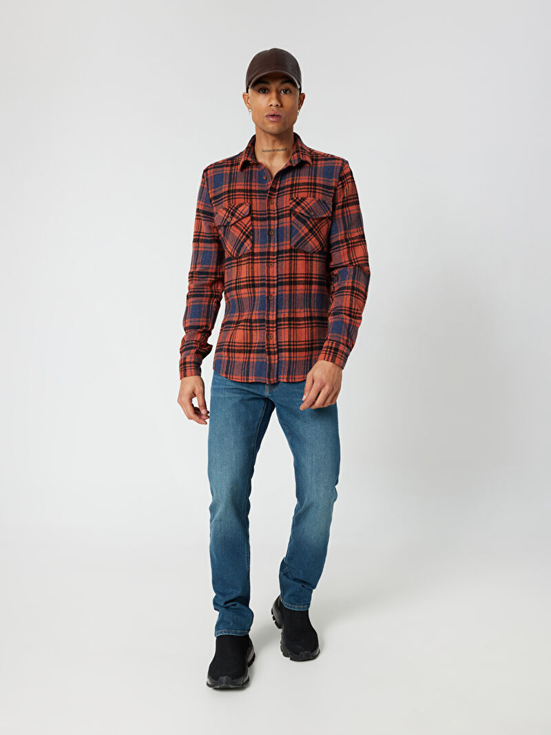 Regular Fit Erkek Gömlek U.kol