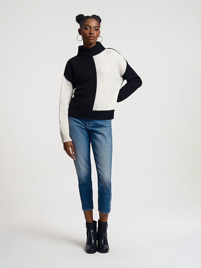 Oversize Kadın Kazak