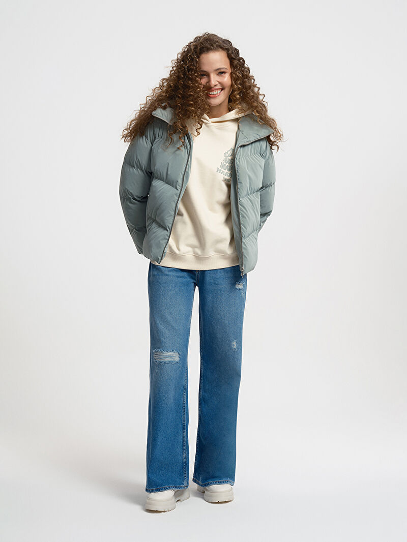 Regular Fit Kadın Mont