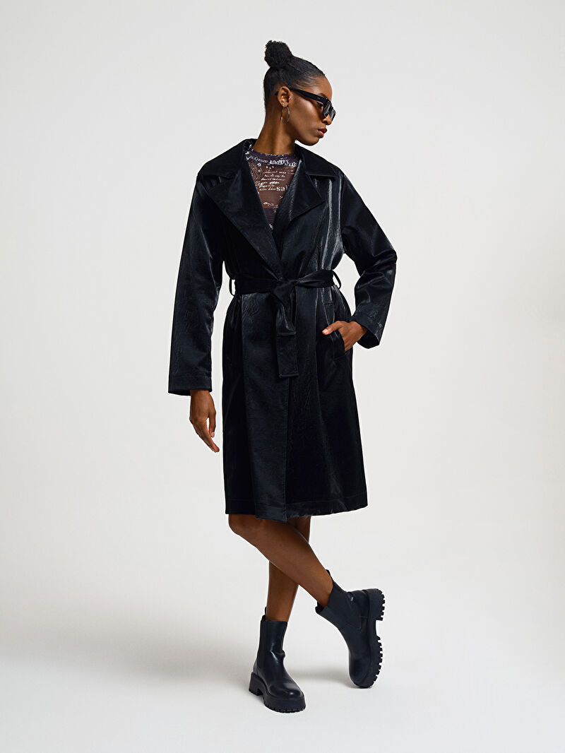 Regular Fit Kadın Trenchcoat