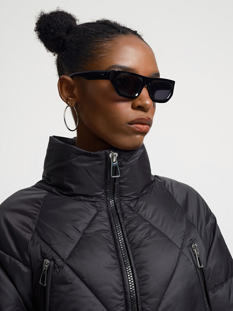 Loose Fit Kadın Mont