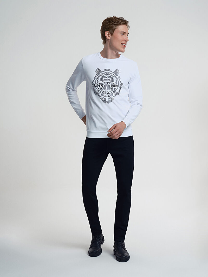 Regular Fit Erkek Sweatshirt