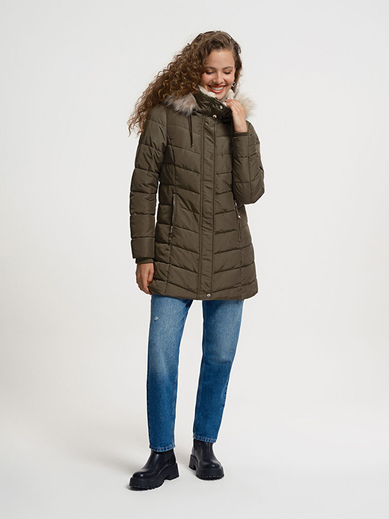 Regular Fit Kadın Mont