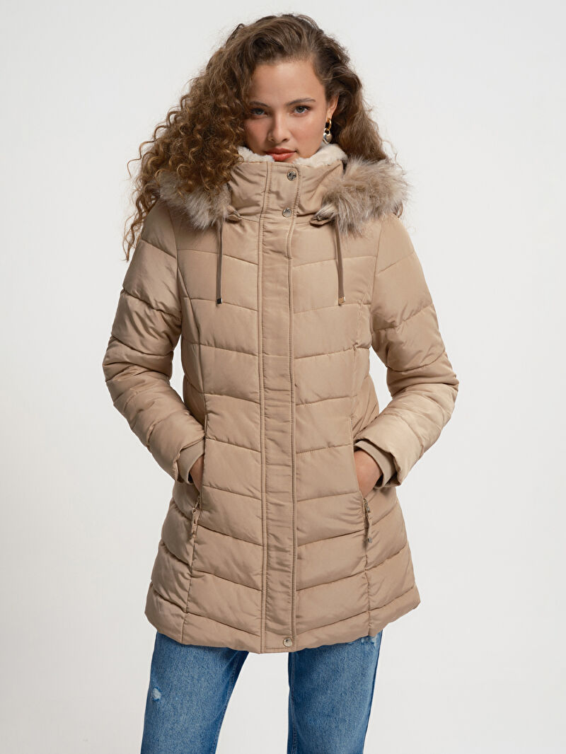 Regular Fit Kadın Mont