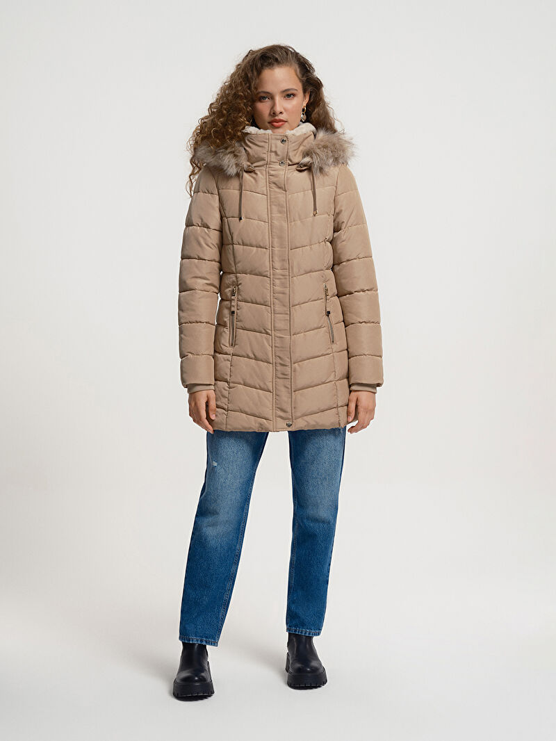 Regular Fit Kadın Mont