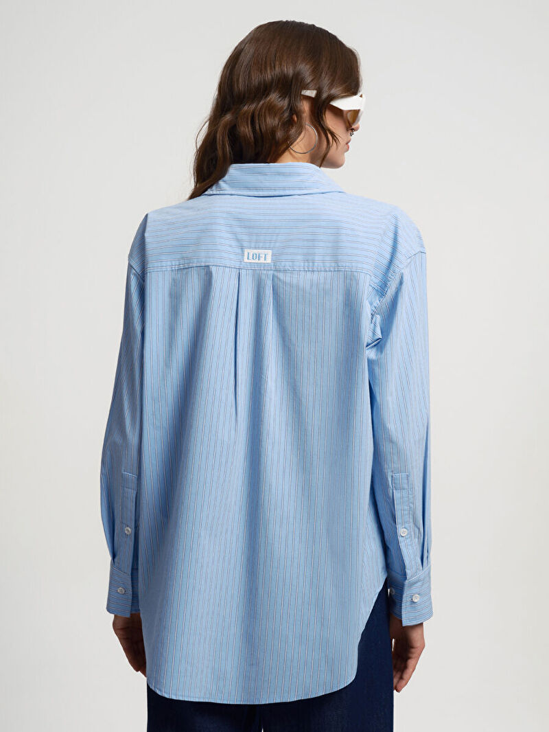 Loose Fit Kadın Gömlek U.kol