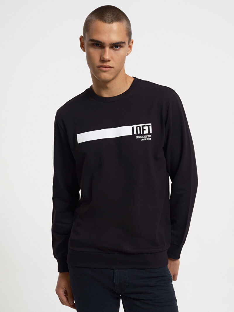 Regular Fit Erkek Sweatshirt