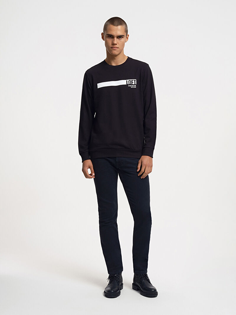 Regular Fit Erkek Sweatshirt