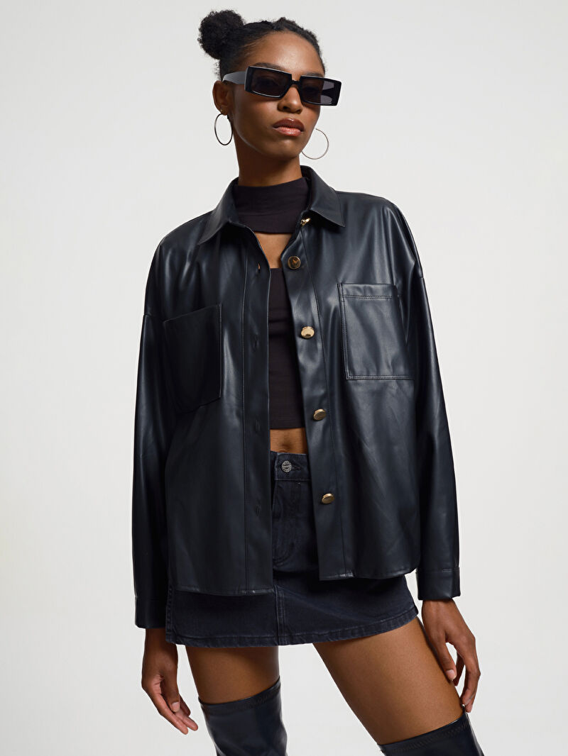 Regular Fit Kadın Gömlek U.kol