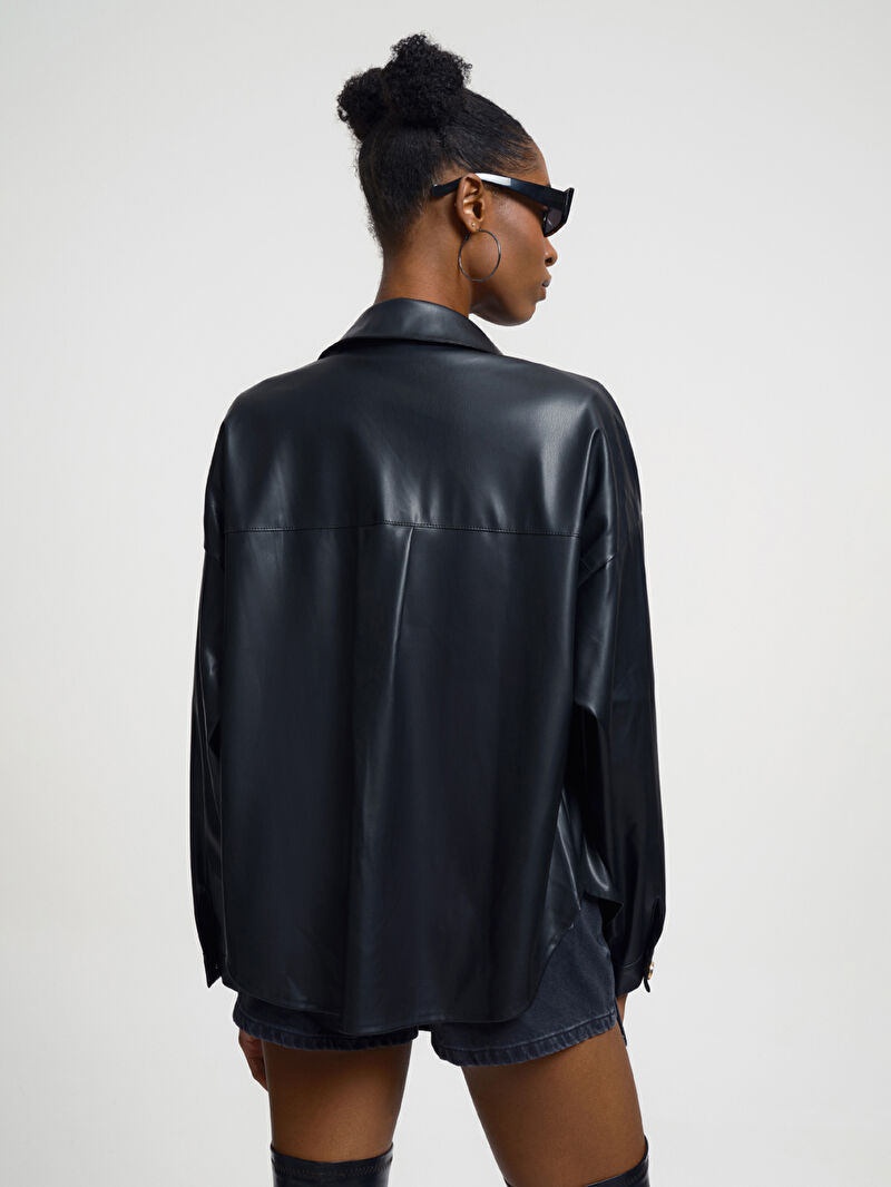 Regular Fit Kadın Gömlek U.kol