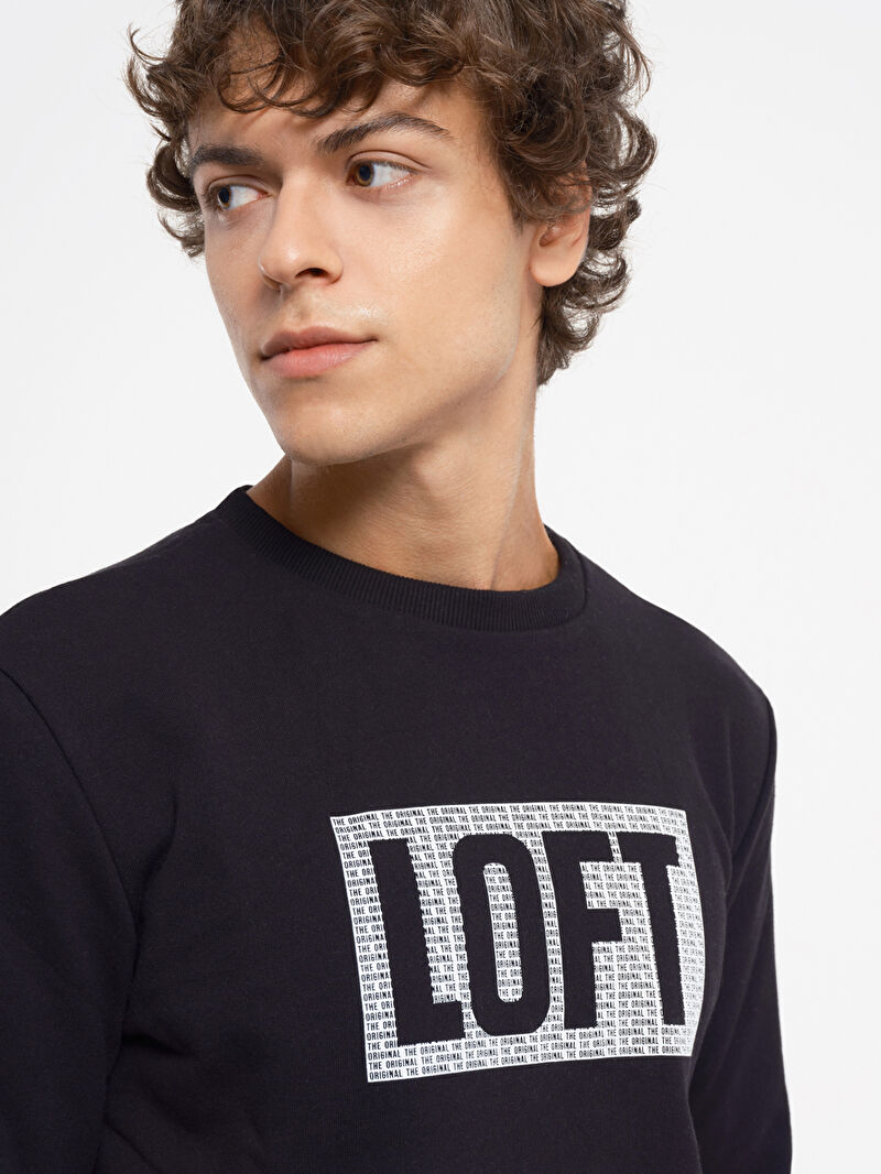 Regular Fit Erkek Sweatshirt