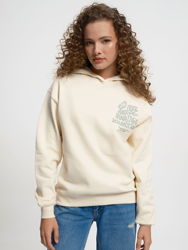 Oversize Kadın Sweatshirt