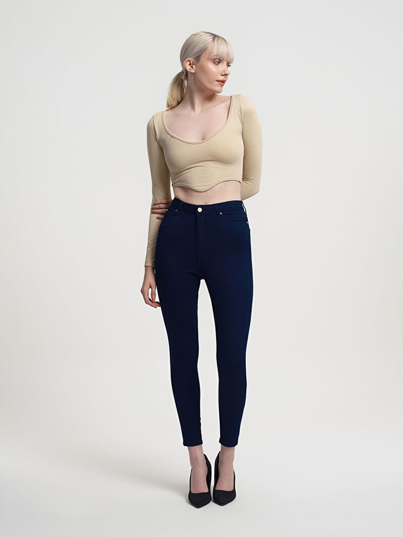 Crop Kadın Tshirt U.kol