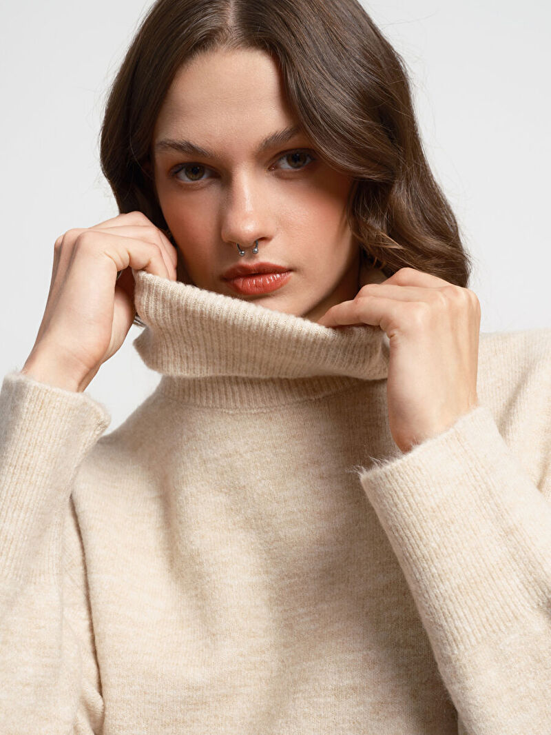 Oversize Kadın Kazak