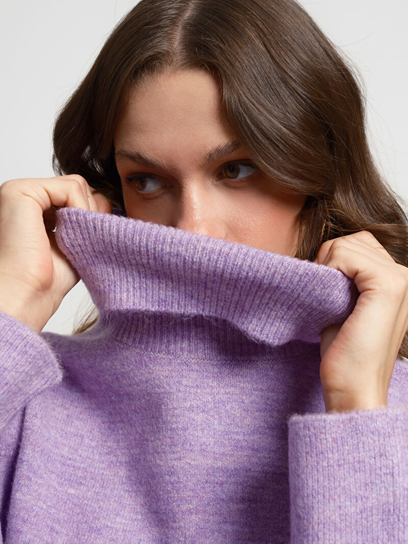 Oversize Kadın Kazak