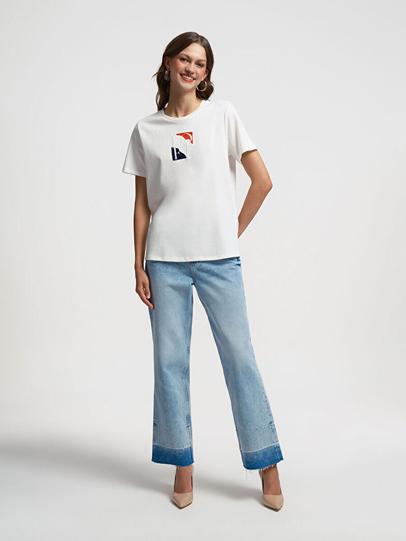 Regular Fit Kadın Tshirt K.kol