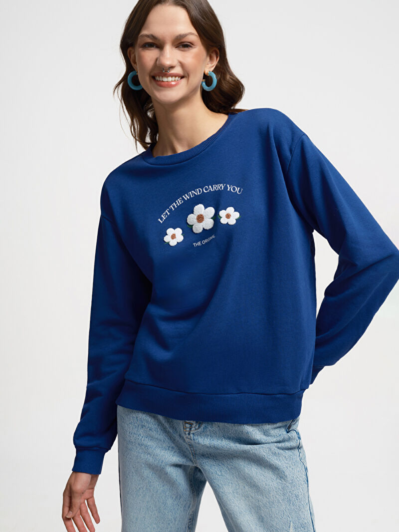 Oversize Kadın Sweatshirt