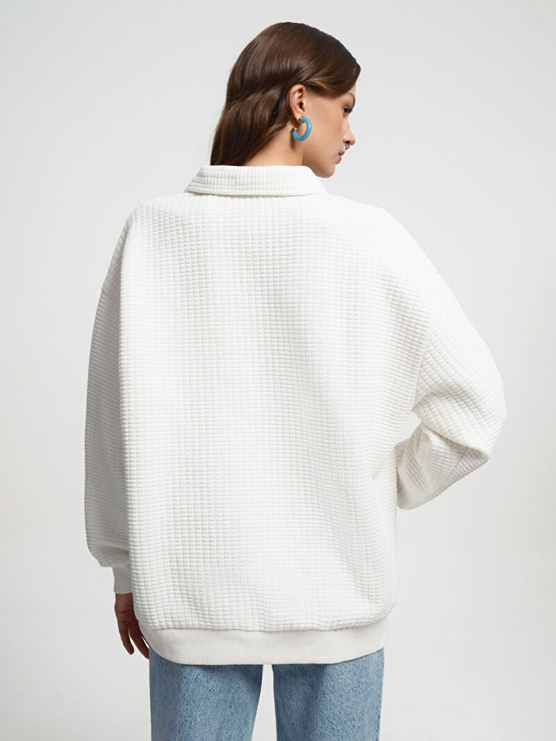 Loose Fit Kadın Sweatshirt