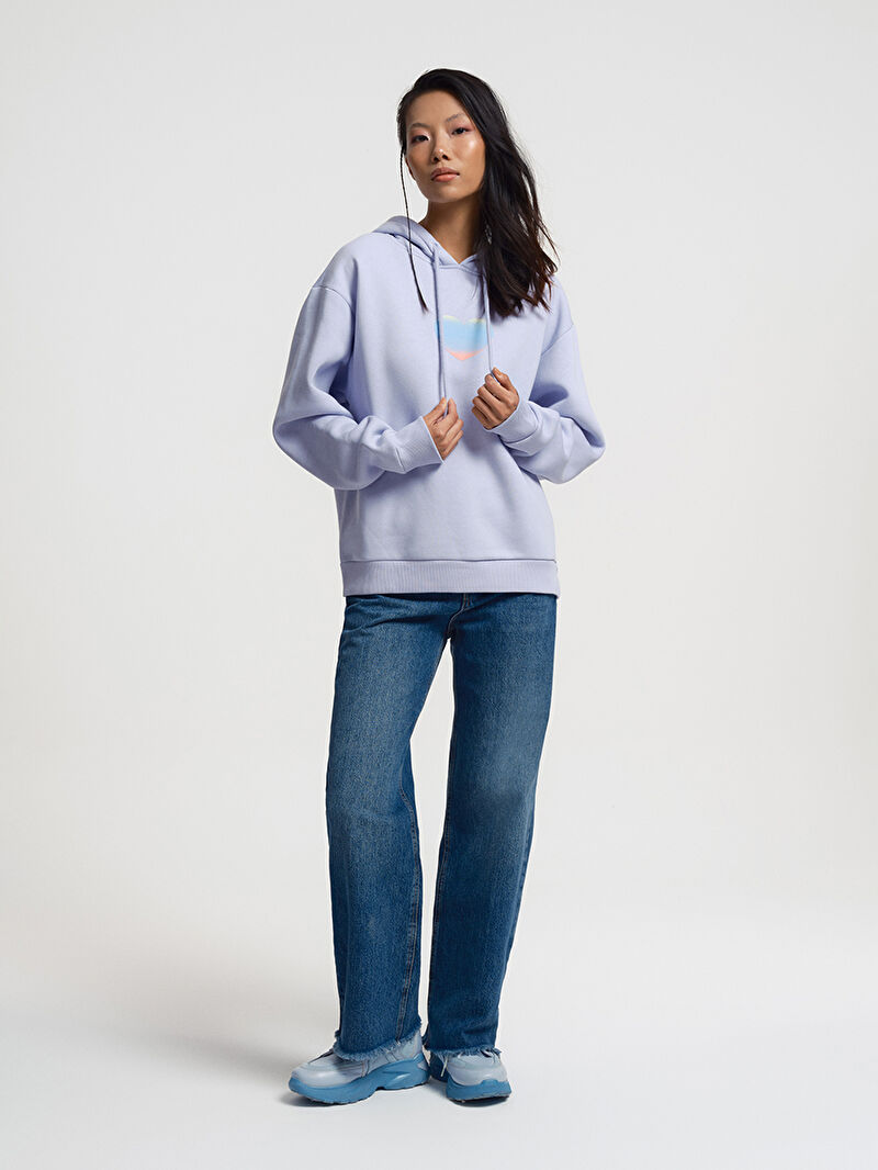 Oversize Kadın Sweatshirt