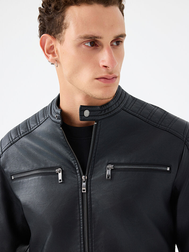 Regular Fit Erkek Mont Pu