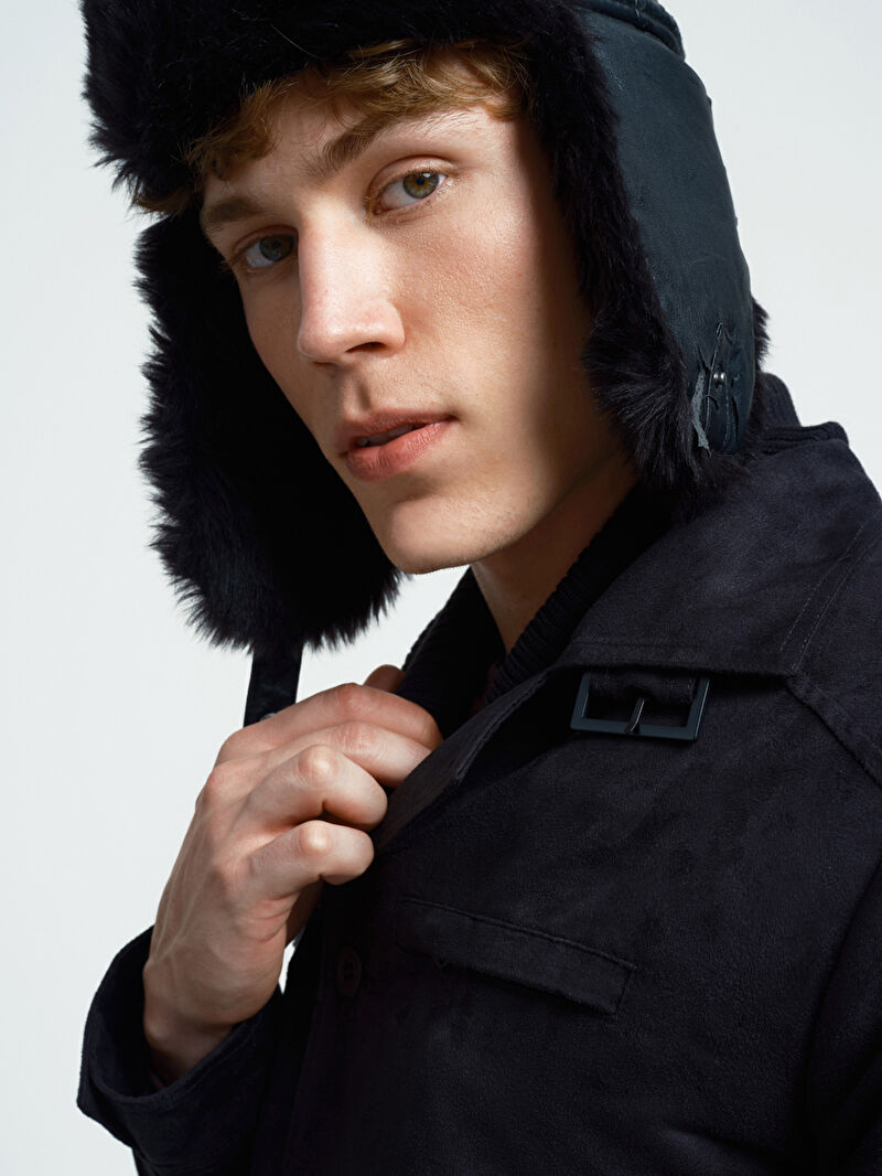 Slim Fit Erkek Kaban