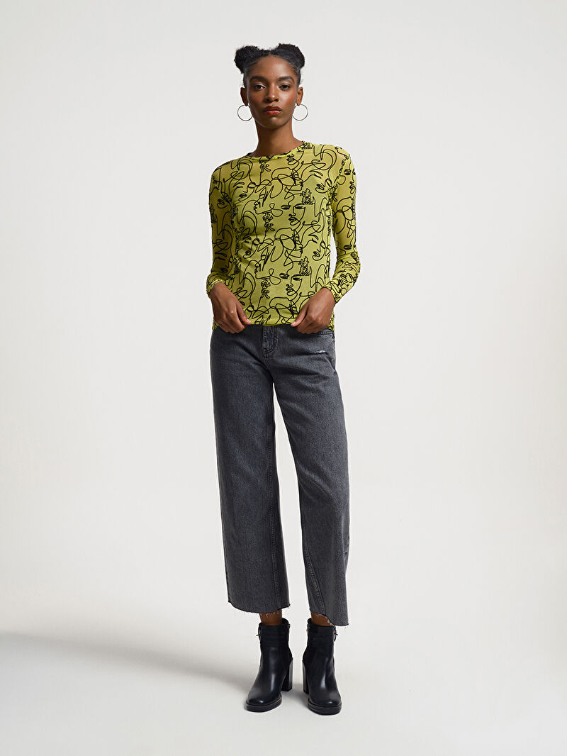 Fitted Kadın Bluz U.kol