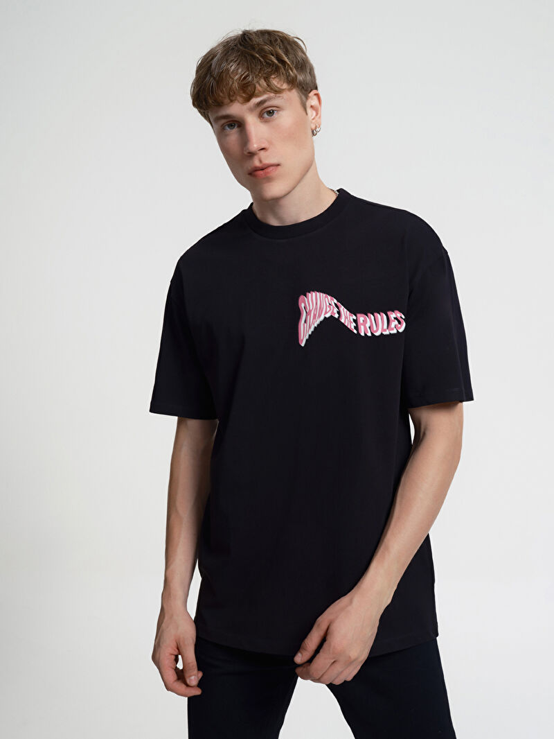 Oversize Fit Erkek Tshirt K.kol