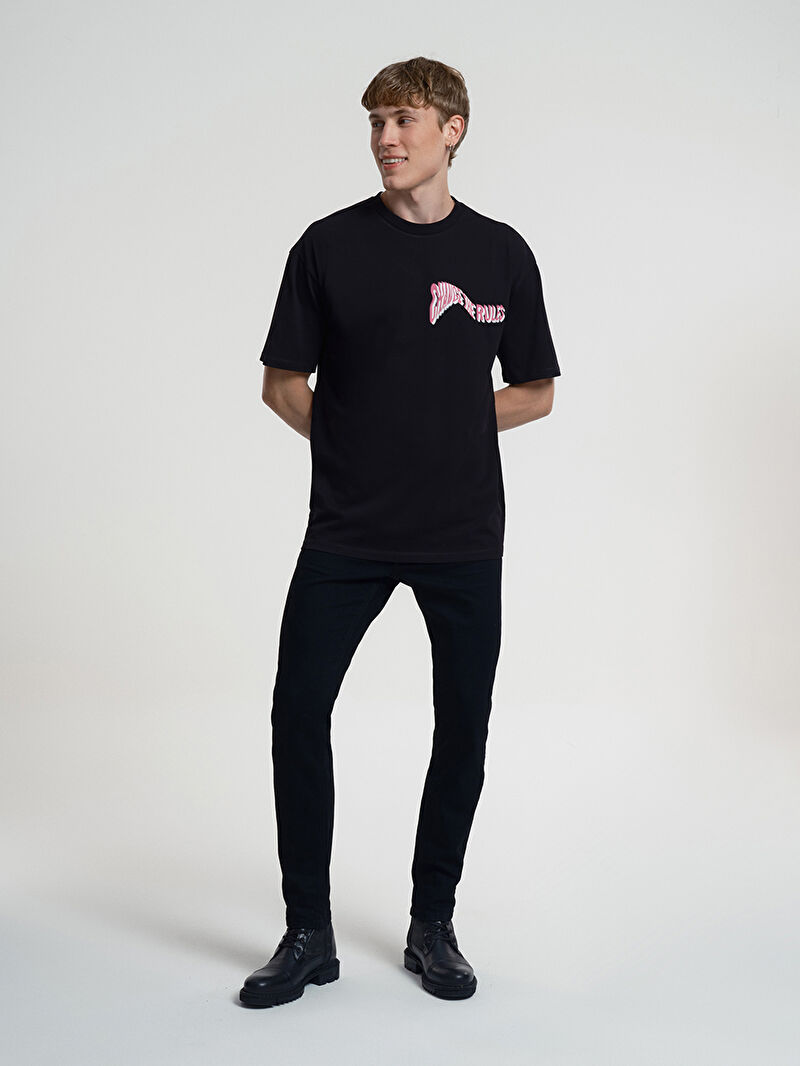 Oversize Fit Erkek Tshirt K.kol