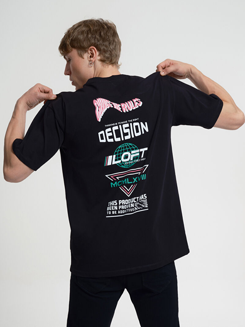 Oversize Fit Erkek Tshirt K.kol