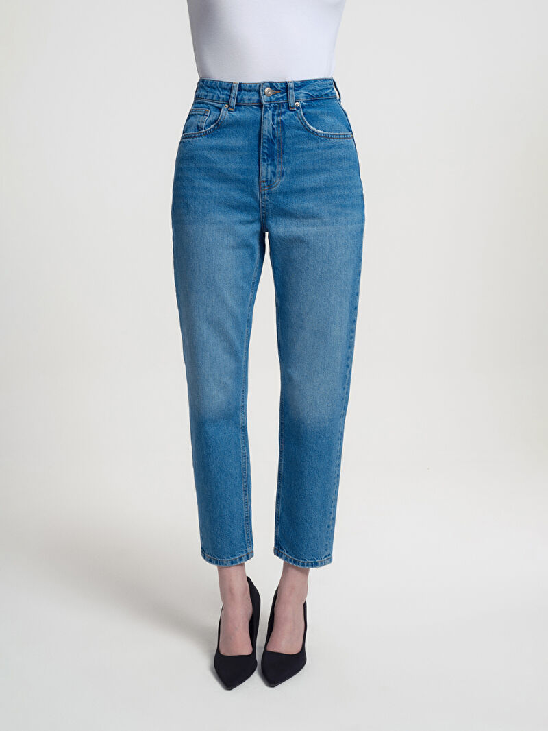 Mom Regular Fit Kadın Pantolon