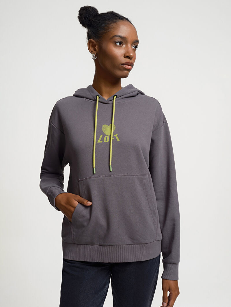 Oversize Kadın Sweatshirt