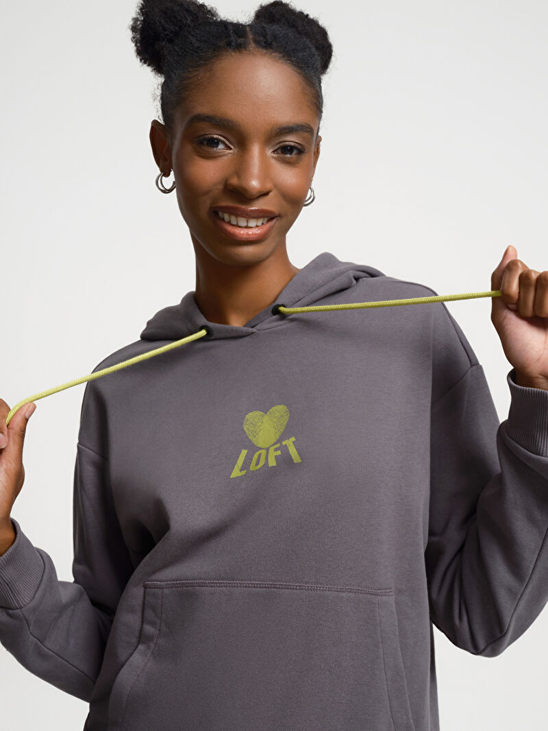 Oversize Kadın Sweatshirt