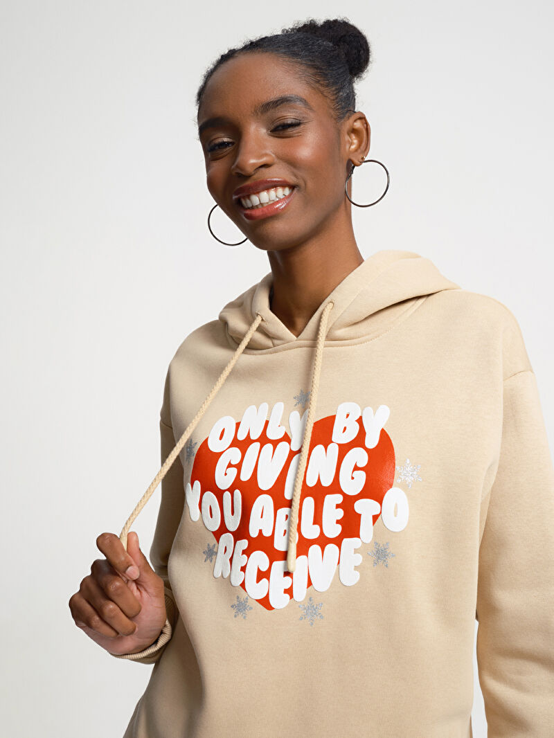 Oversize Kadın Sweatshirt