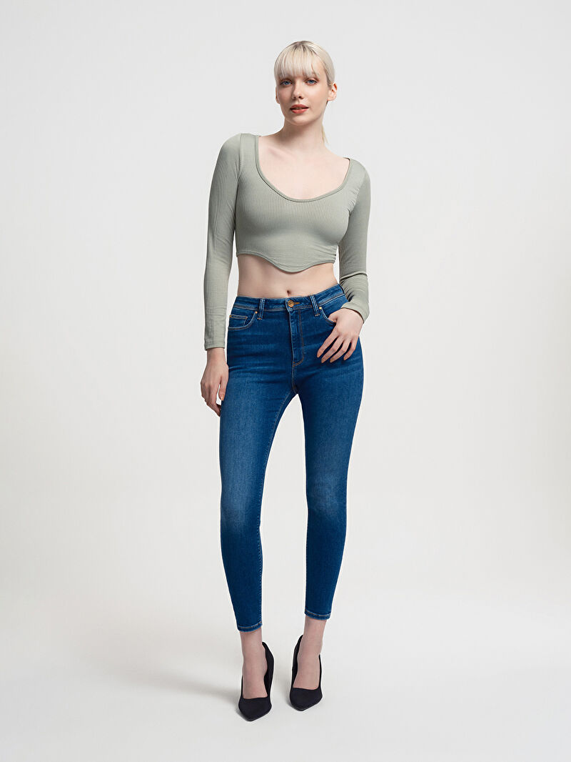 Natalie Skinny Fit Kadın Pantolon