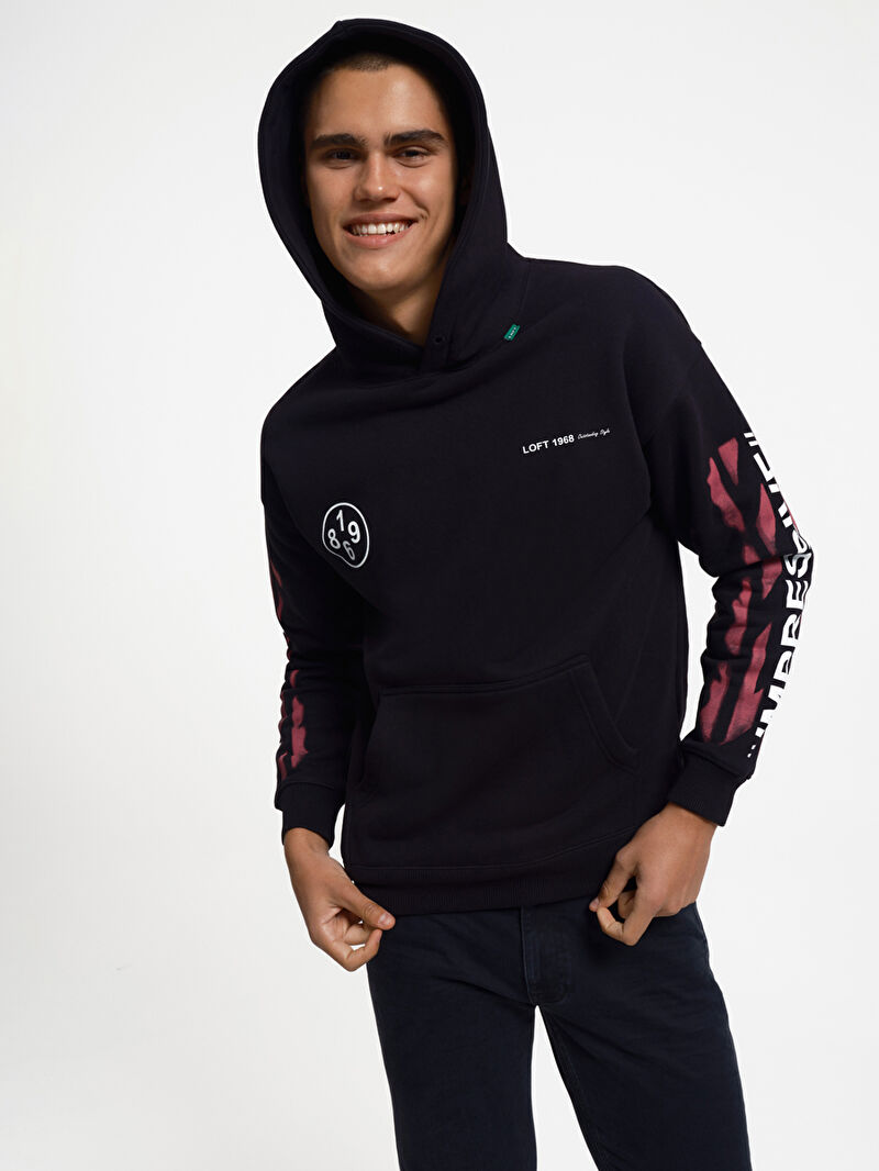 Oversize Erkek Sweatshirt