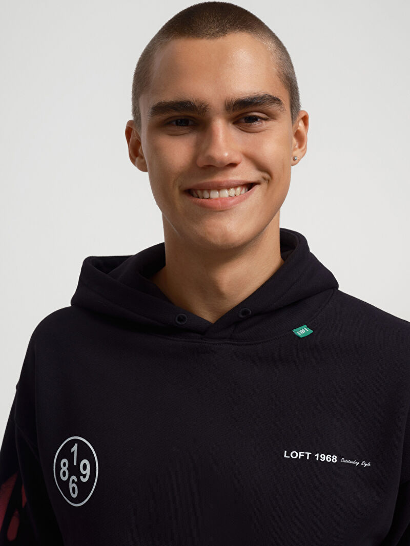 Oversize Erkek Sweatshirt