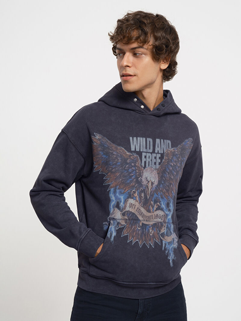 Oversize Erkek Sweatshirt