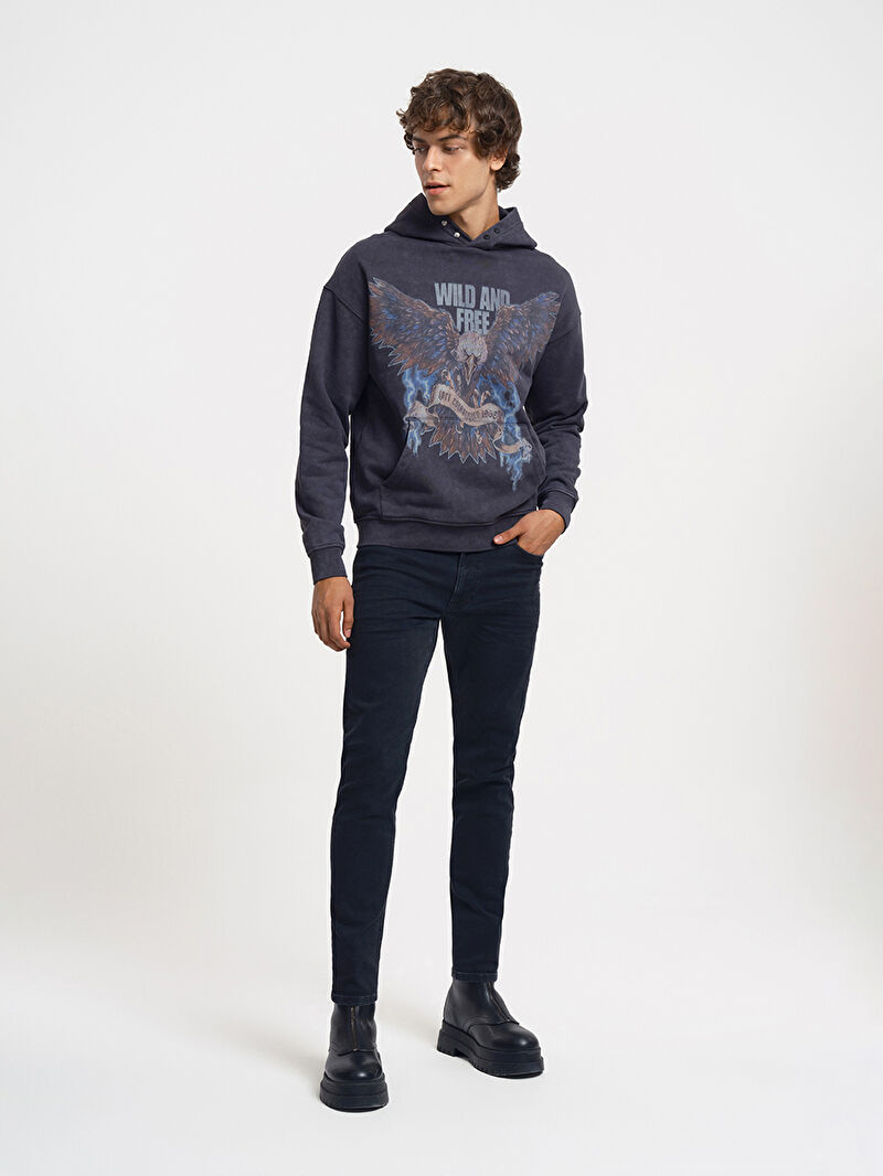 Oversize Erkek Sweatshirt