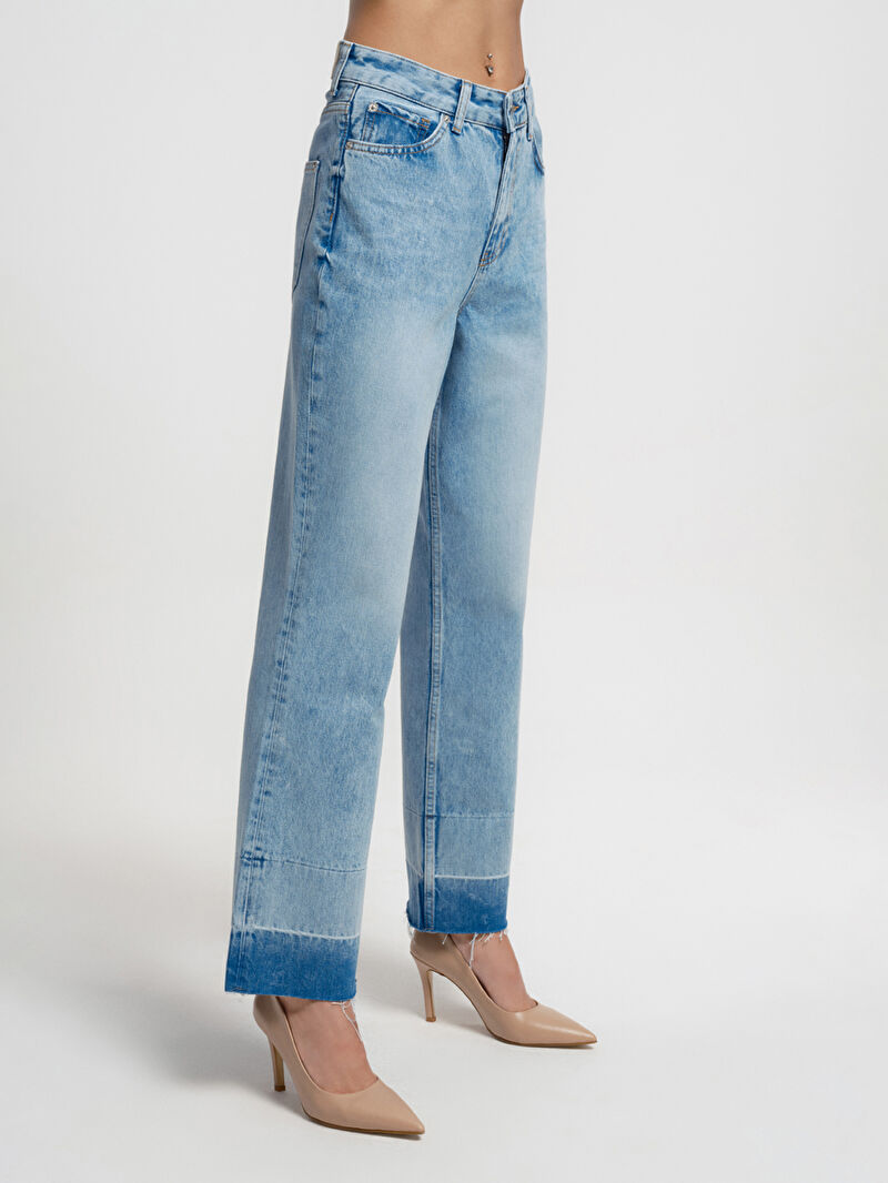 Straight Regular Fit Kadın Pantolon