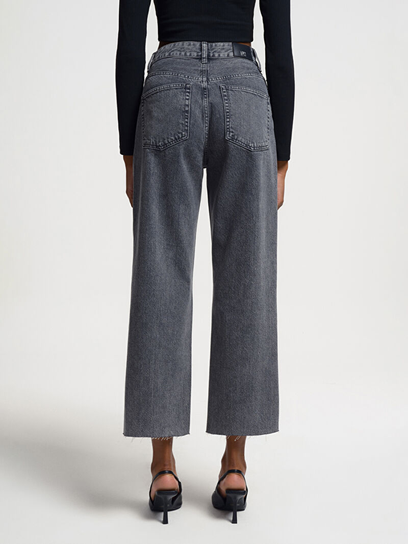 Crop Wide Leg Regular Fit Kadın Pantolon