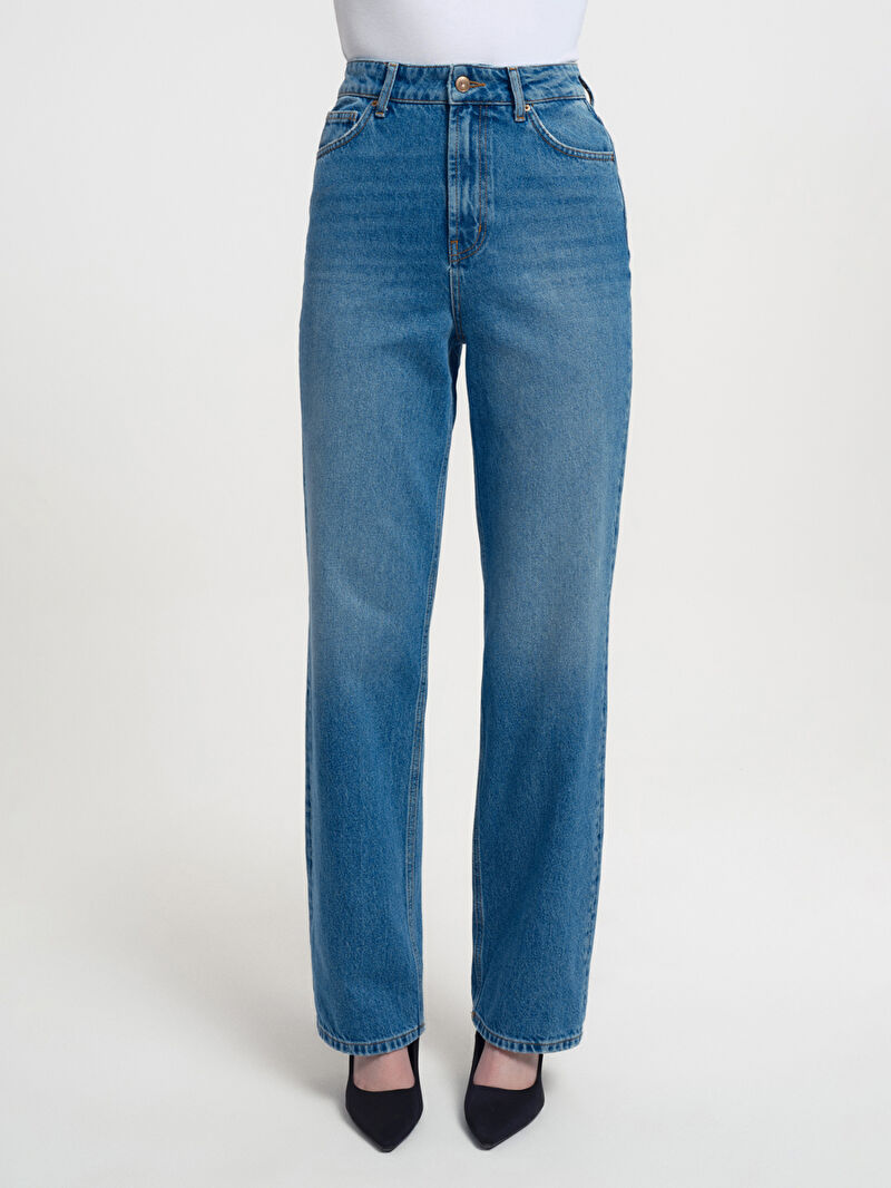 Straight Regular Fit Kadın Pantolon