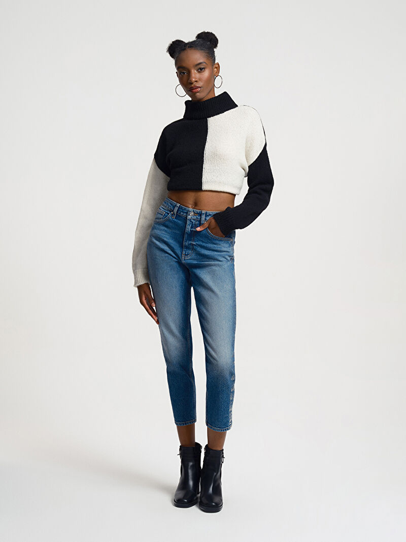 Mom Regular Fit Kadın Pantolon