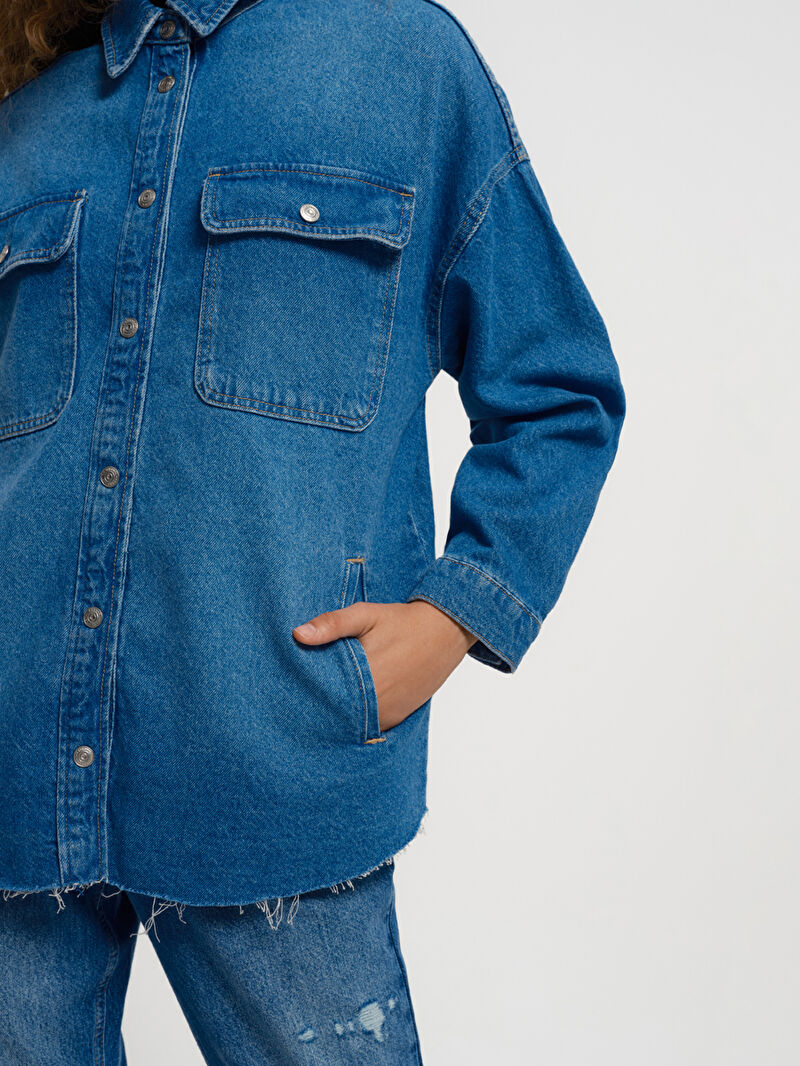 Comfort Fit Kadın Gömlek U.kol