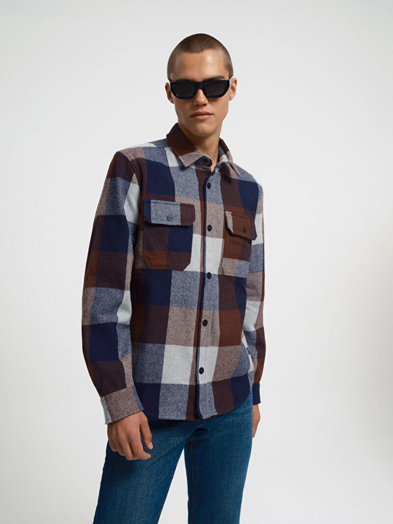 Regular Fit Erkek Gömlek U.kol