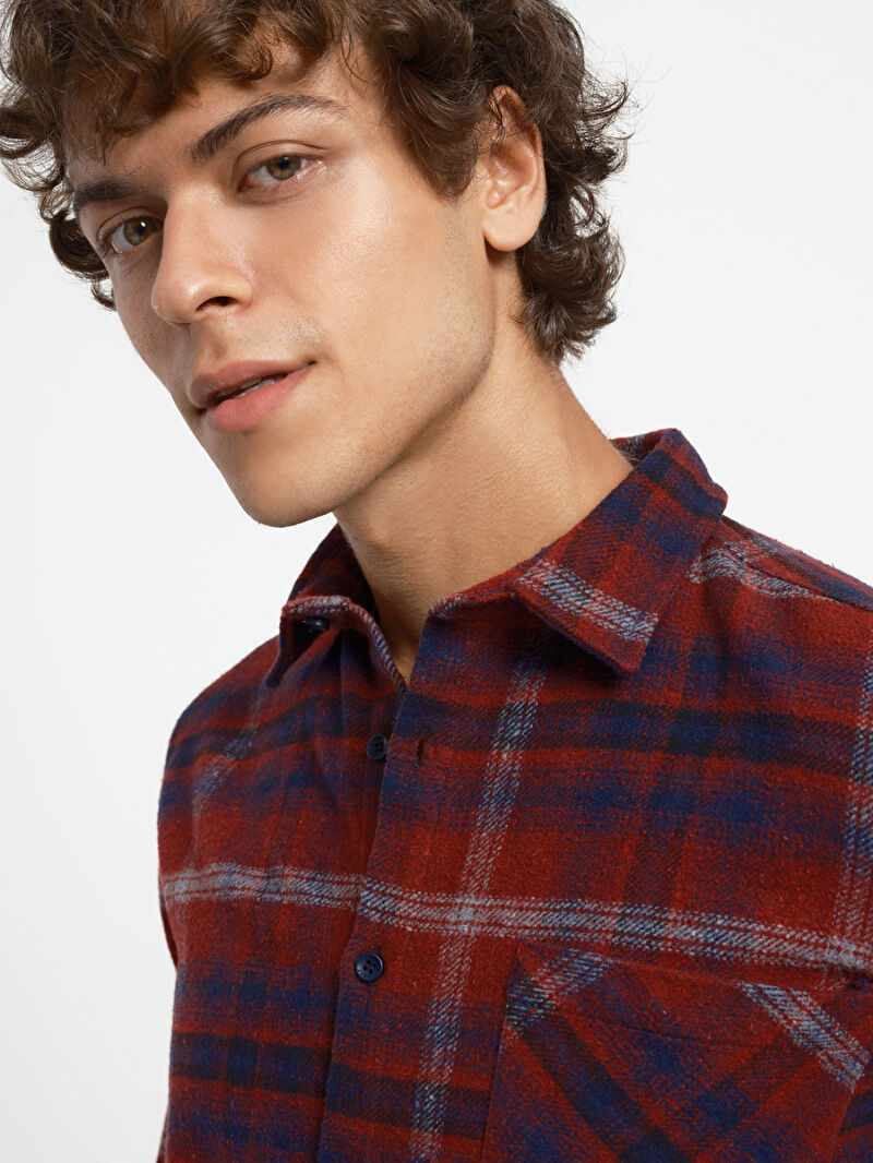 Regular Fit Erkek Gömlek U.kol