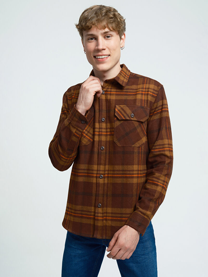 Regular Fit Erkek Gömlek U.kol